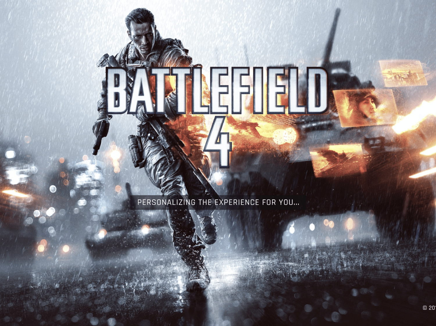 I recreated Battlefield 4's main menu, exploring layout, navigation and visual hierarchy at scale.