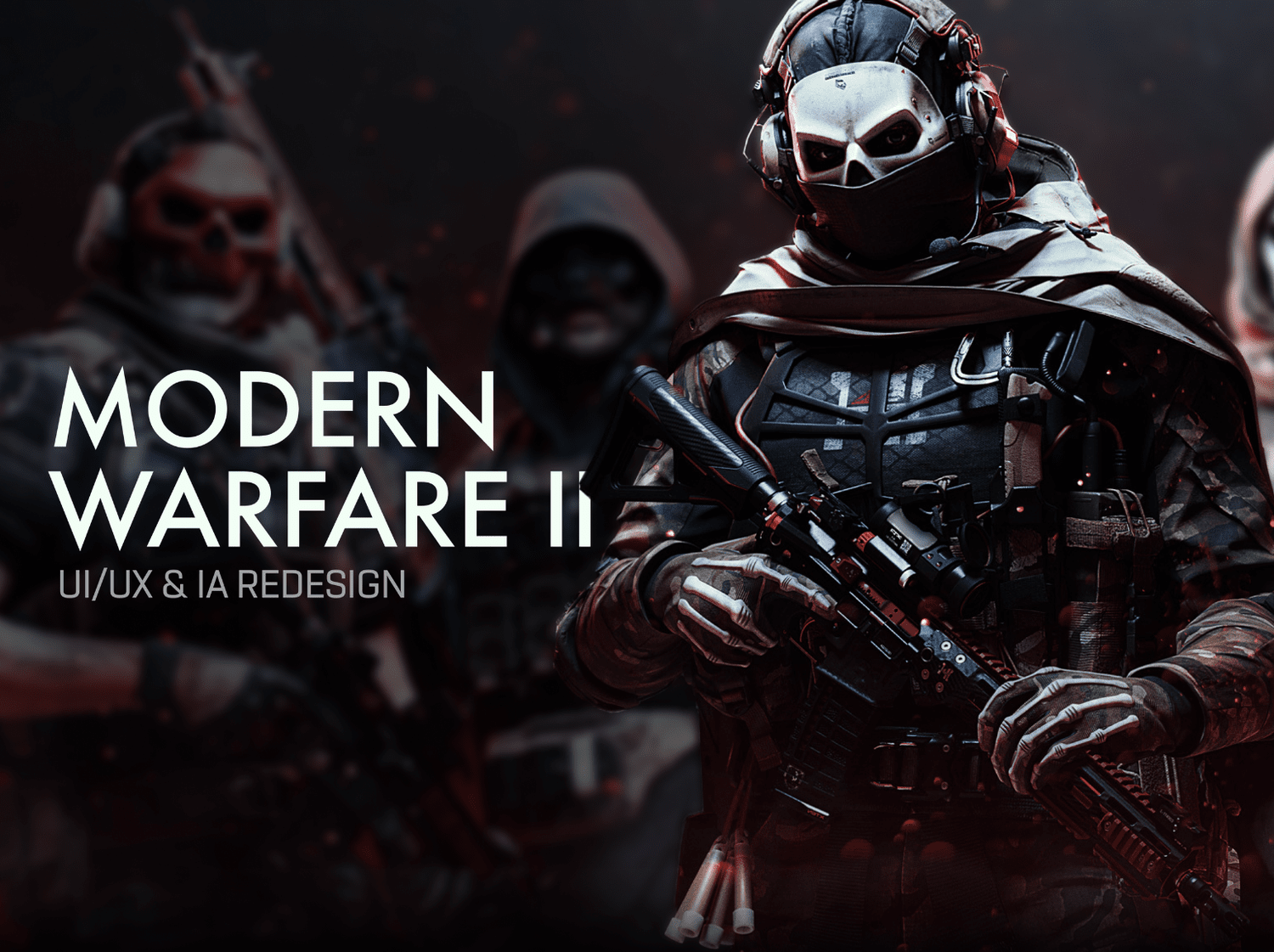 I redesigned Modern Warfare II's TV-style menus to bring navigation back to familiar FPS patterns.